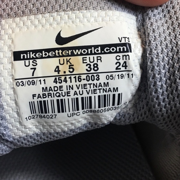 Nike Training Free XT Motion Fit Mesh Running Sneakers Women's Size 7 454116-003 - Picture 8 of 8